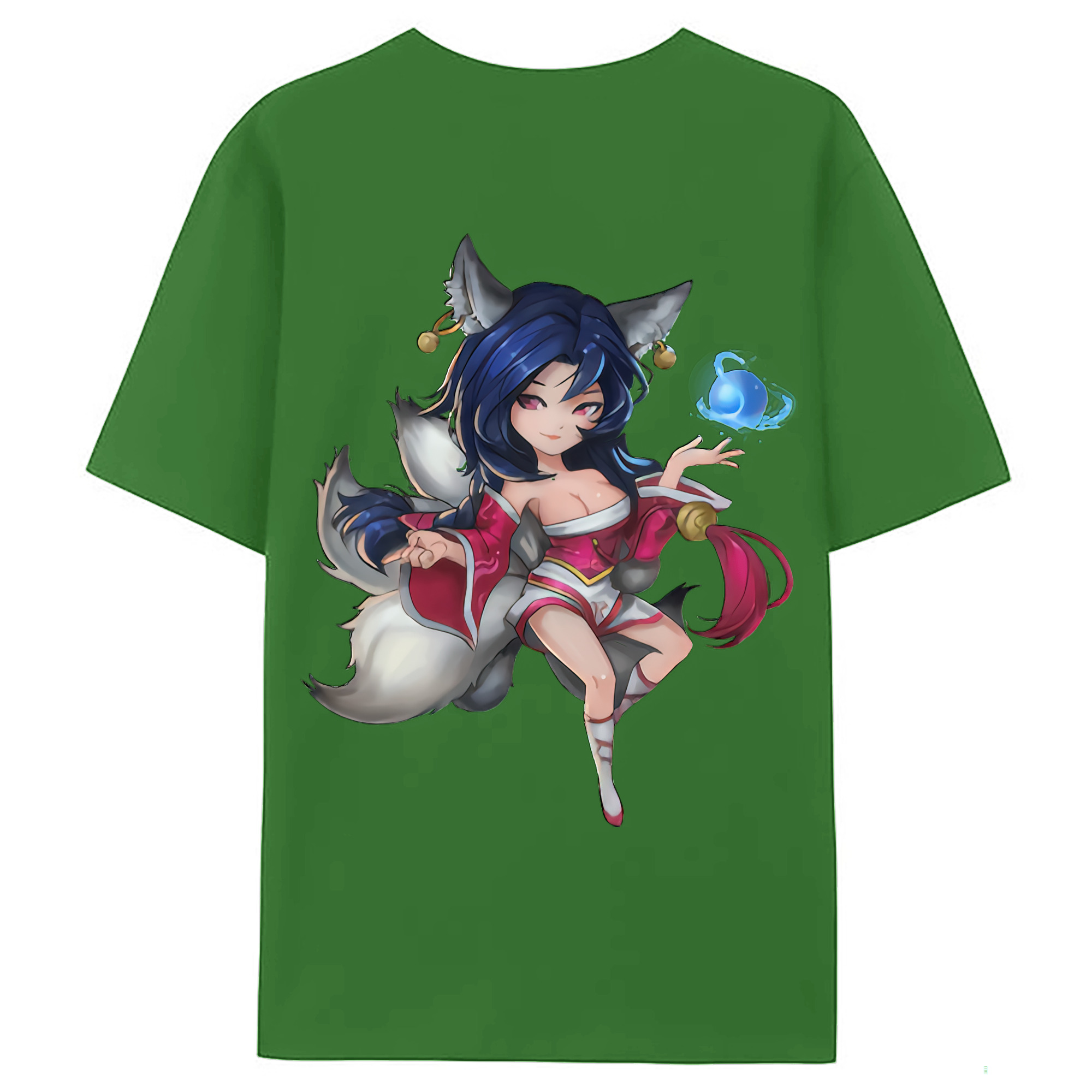 （画像用） リーグ・オブ・レジェンド League of Legends LOL レディース半袖Tシャツ(バックプリント)